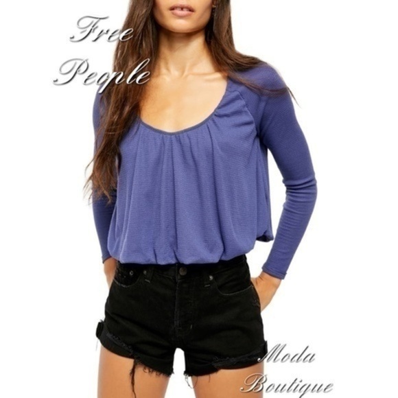 Free People Tops - Free People Bondi Cropped Thermal